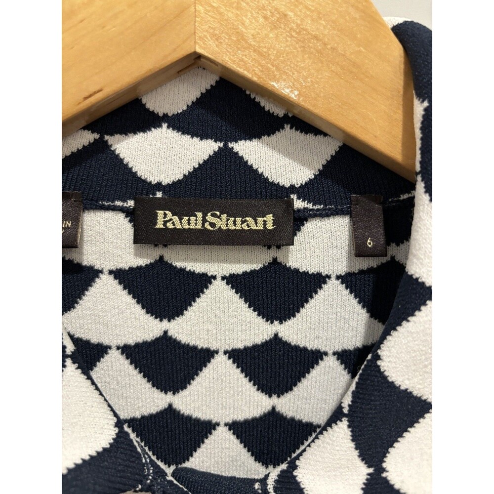 Paul Stuart Women's Long Double Knit Cardigan Duster Sweater Coat - Picture 6 of 12